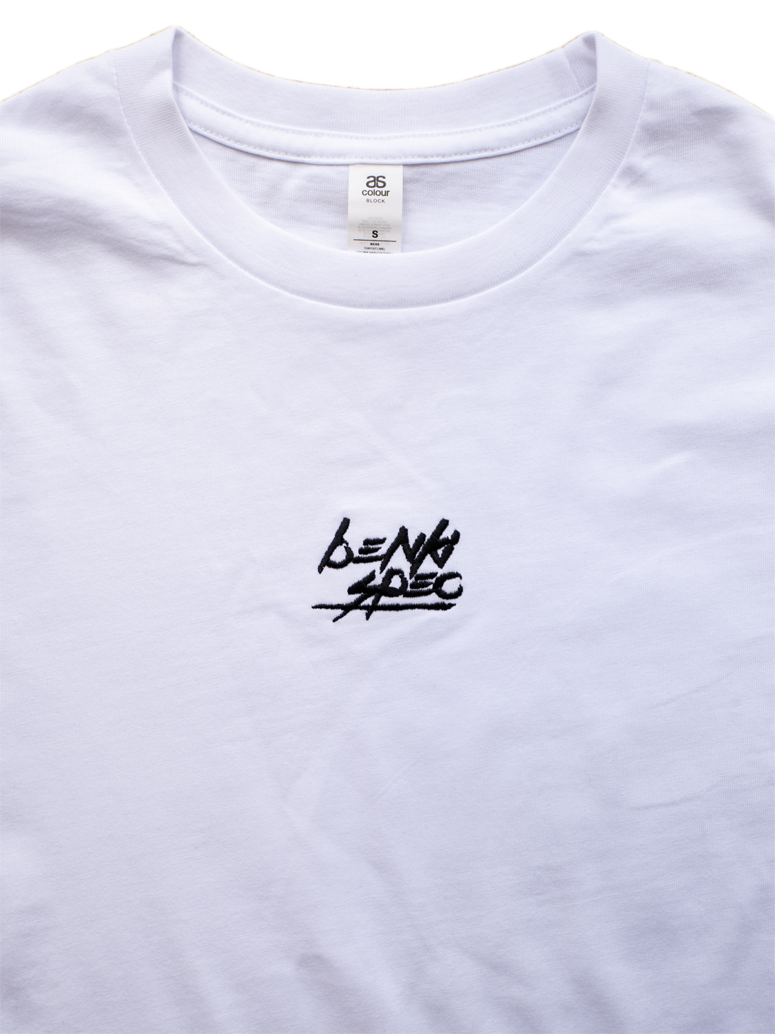 BENKI EMBROIDERED WHITE TEE