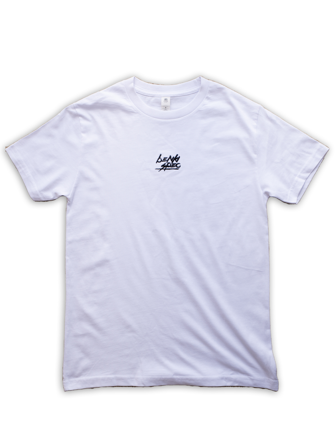 BENKI EMBROIDERED WHITE TEE