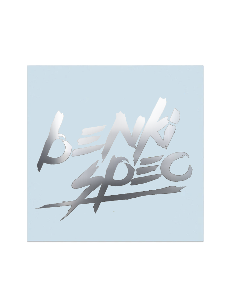 Benki Signature Decal - Chrome