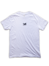 Load image into Gallery viewer, BENKI EMBROIDERED WHITE TEE
